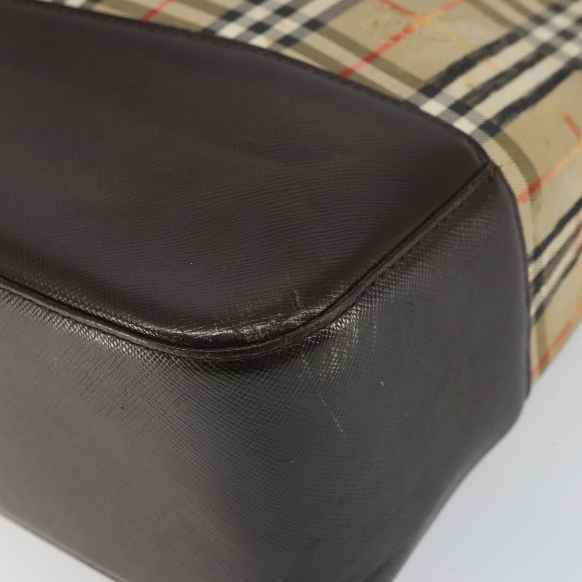 Burberry Burberry Nova Check Tote Canvas and Leather Size ONE SIZE - 10 Thumbnail