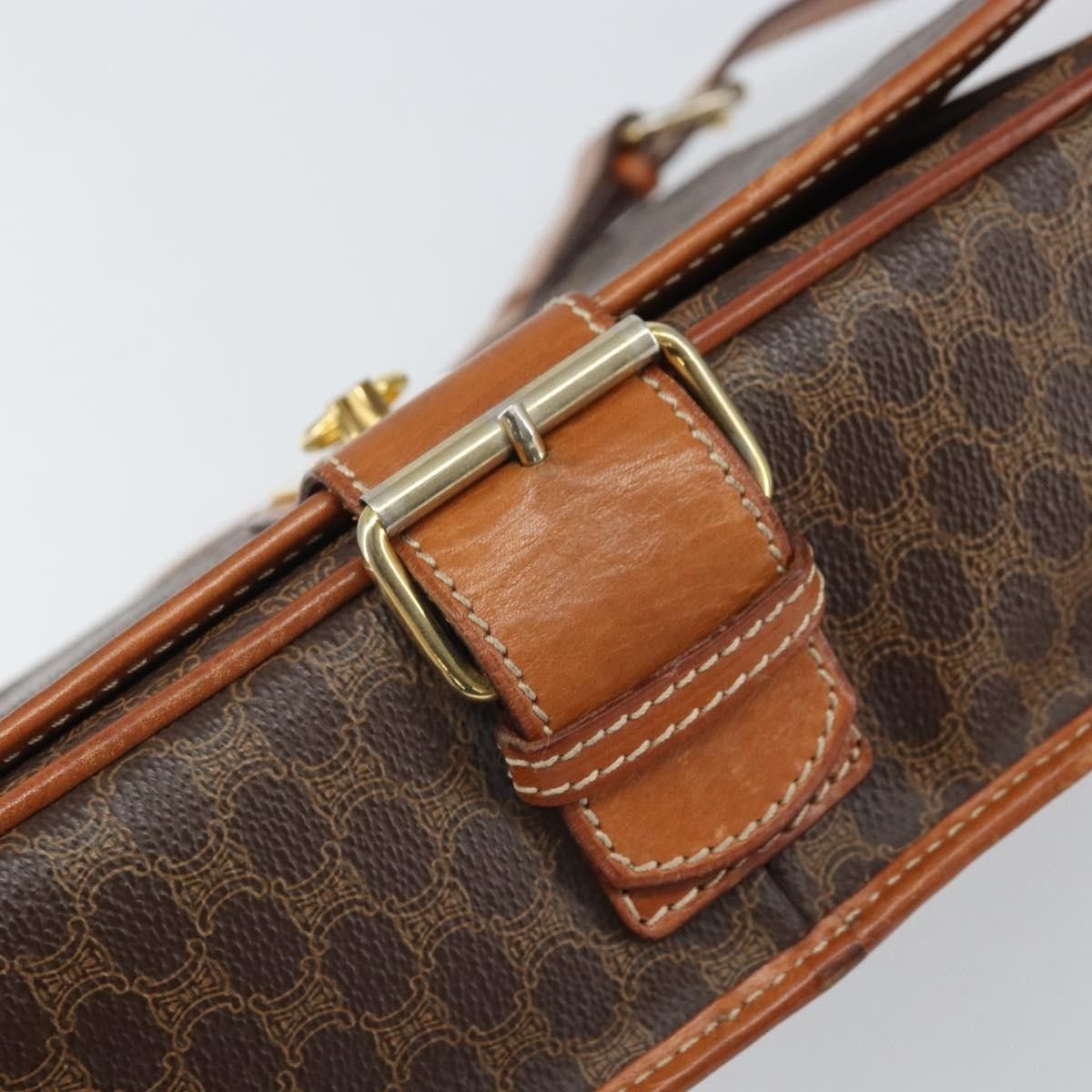 Celine Celine Vintage Macadam Canvas and Leather Size ONE SIZE - 20 Thumbnail