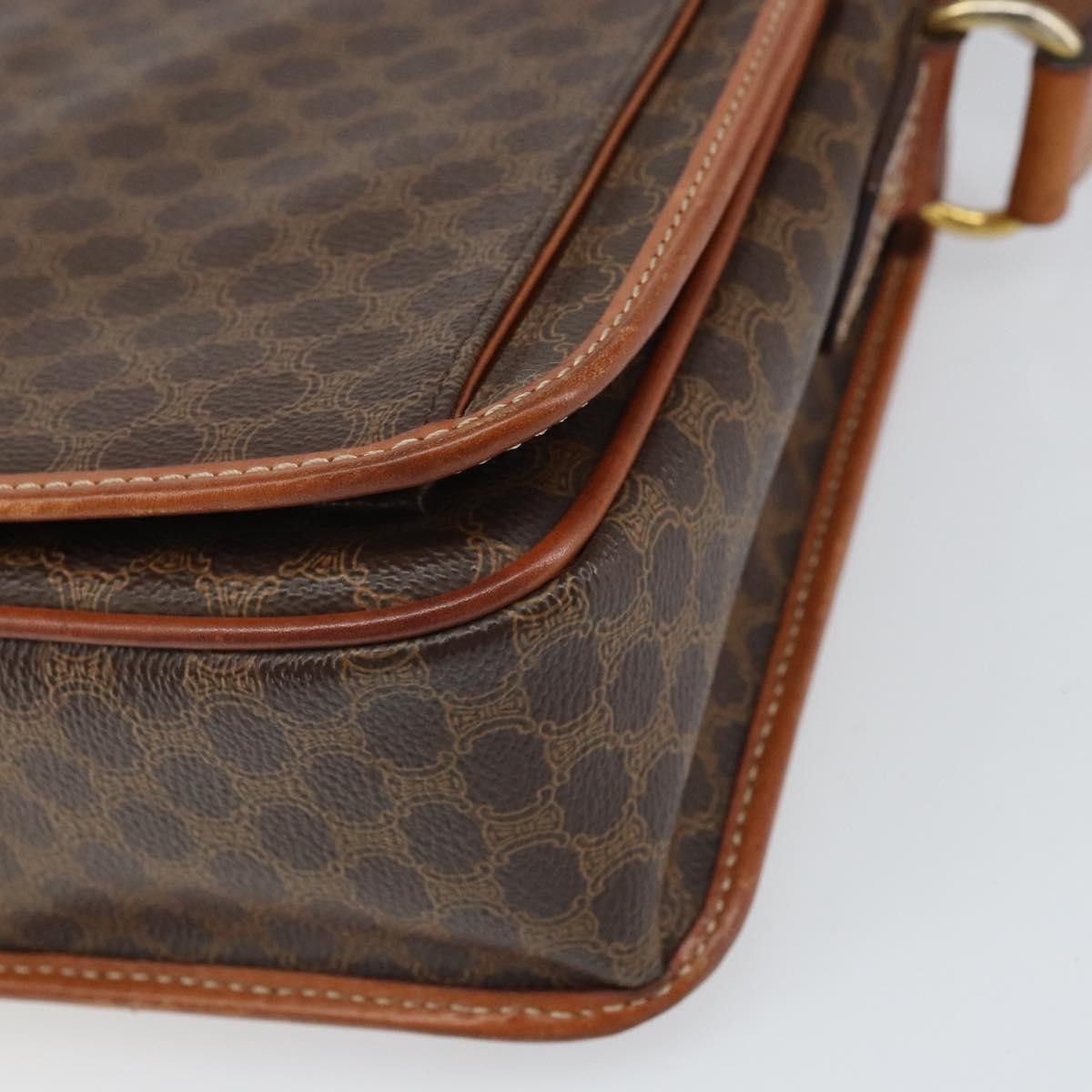 Celine Celine Vintage Macadam Canvas and Leather Size ONE SIZE - 9 Thumbnail