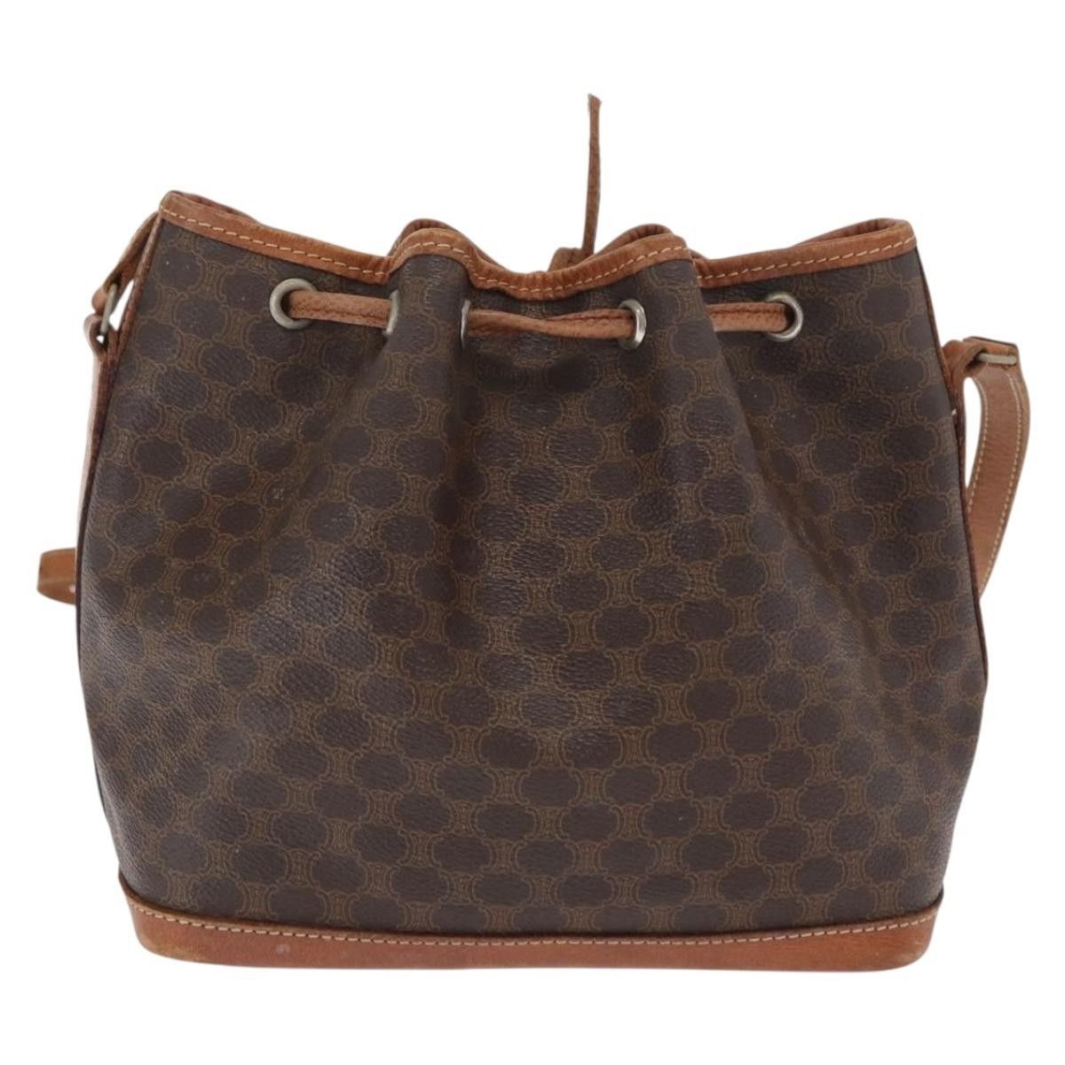 Celine Celine Vintage Macadam Canvas and Leather Size ONE SIZE - 2 Thumbnail