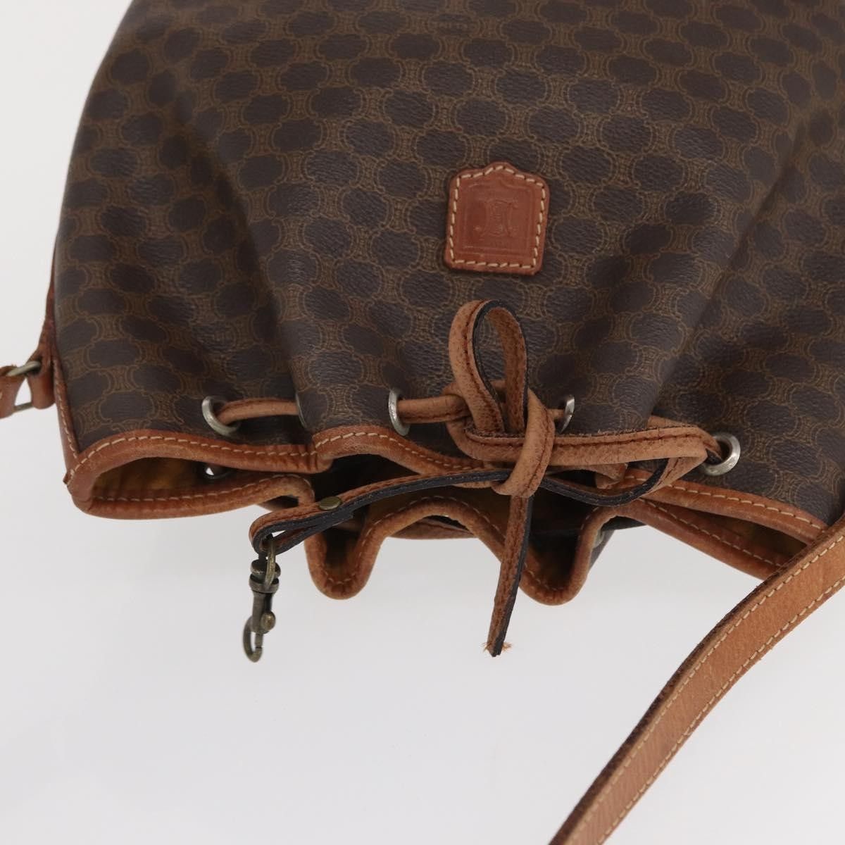 Celine Celine Vintage Macadam Canvas and Leather Size ONE SIZE - 16 Thumbnail