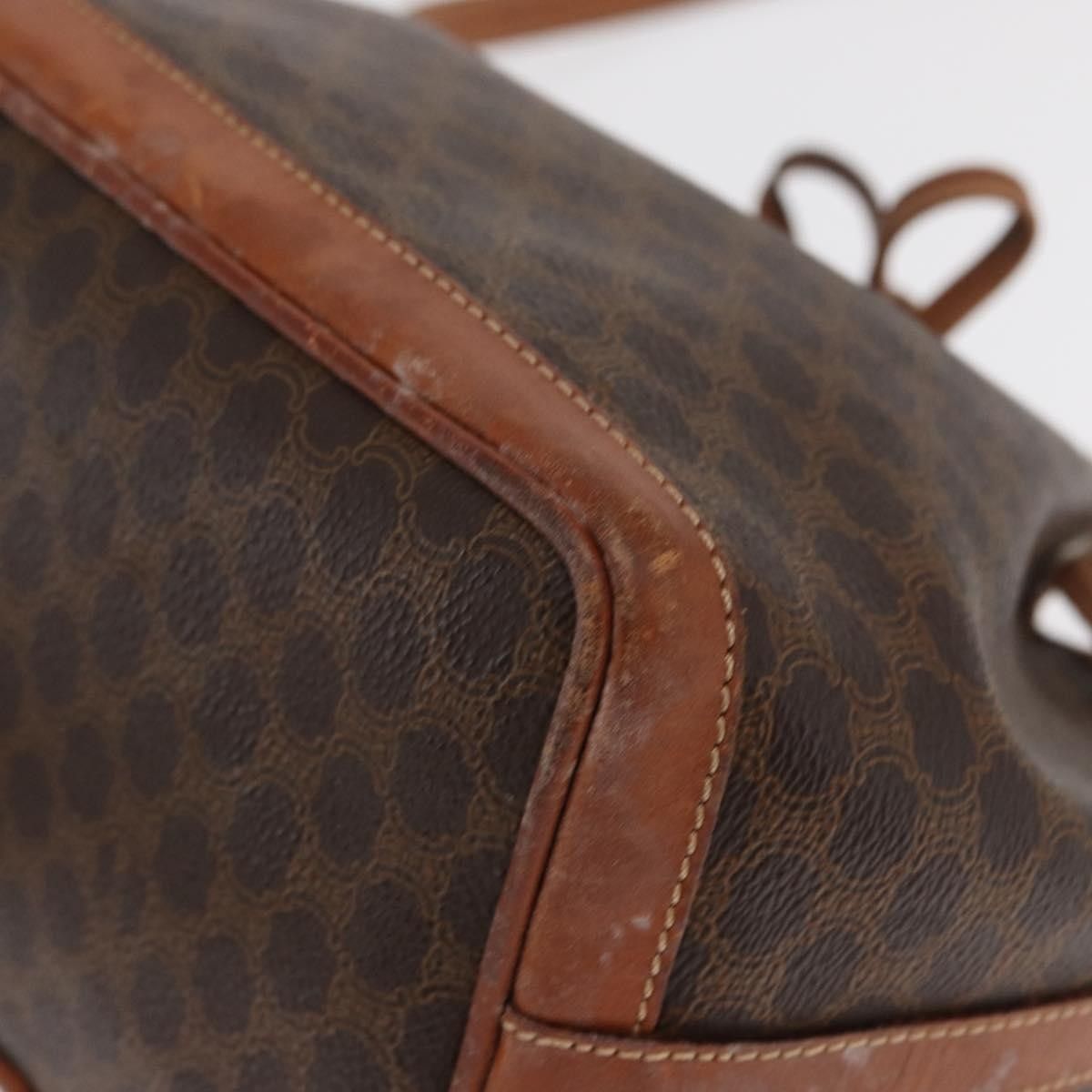 Celine Celine Vintage Macadam Canvas and Leather Size ONE SIZE - 10 Thumbnail