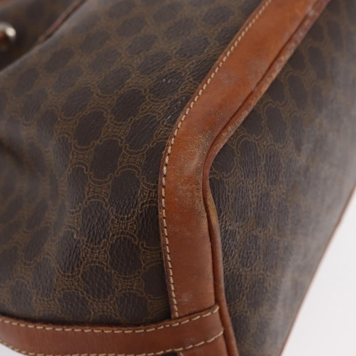 Celine Celine Vintage Macadam Canvas and Leather Size ONE SIZE - 9 Thumbnail