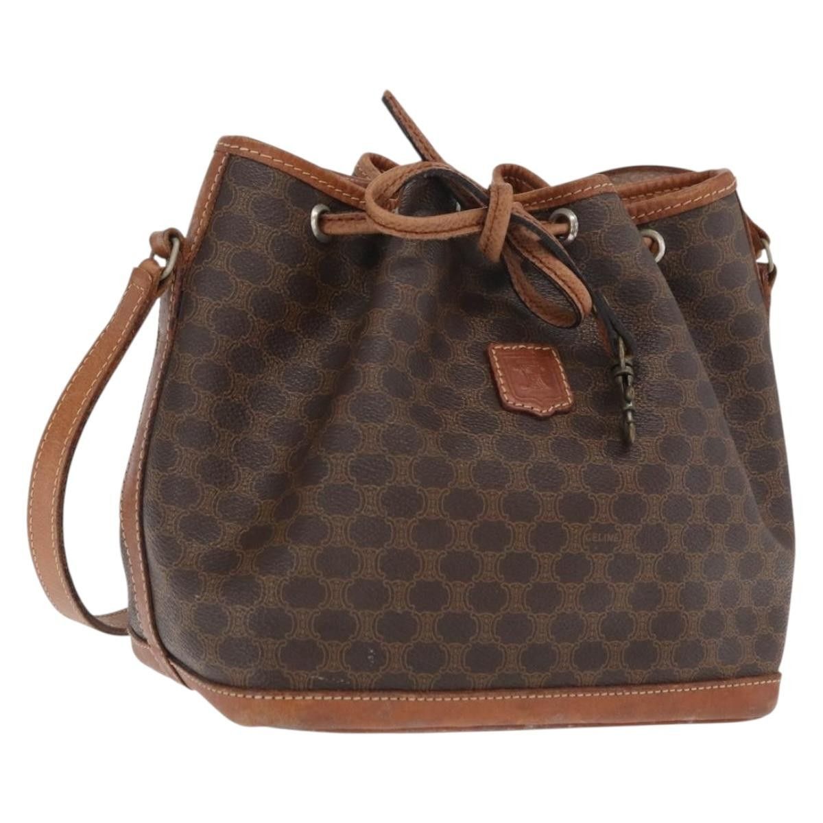 Celine Celine Vintage Macadam Canvas and Leather Size ONE SIZE - 19 Thumbnail