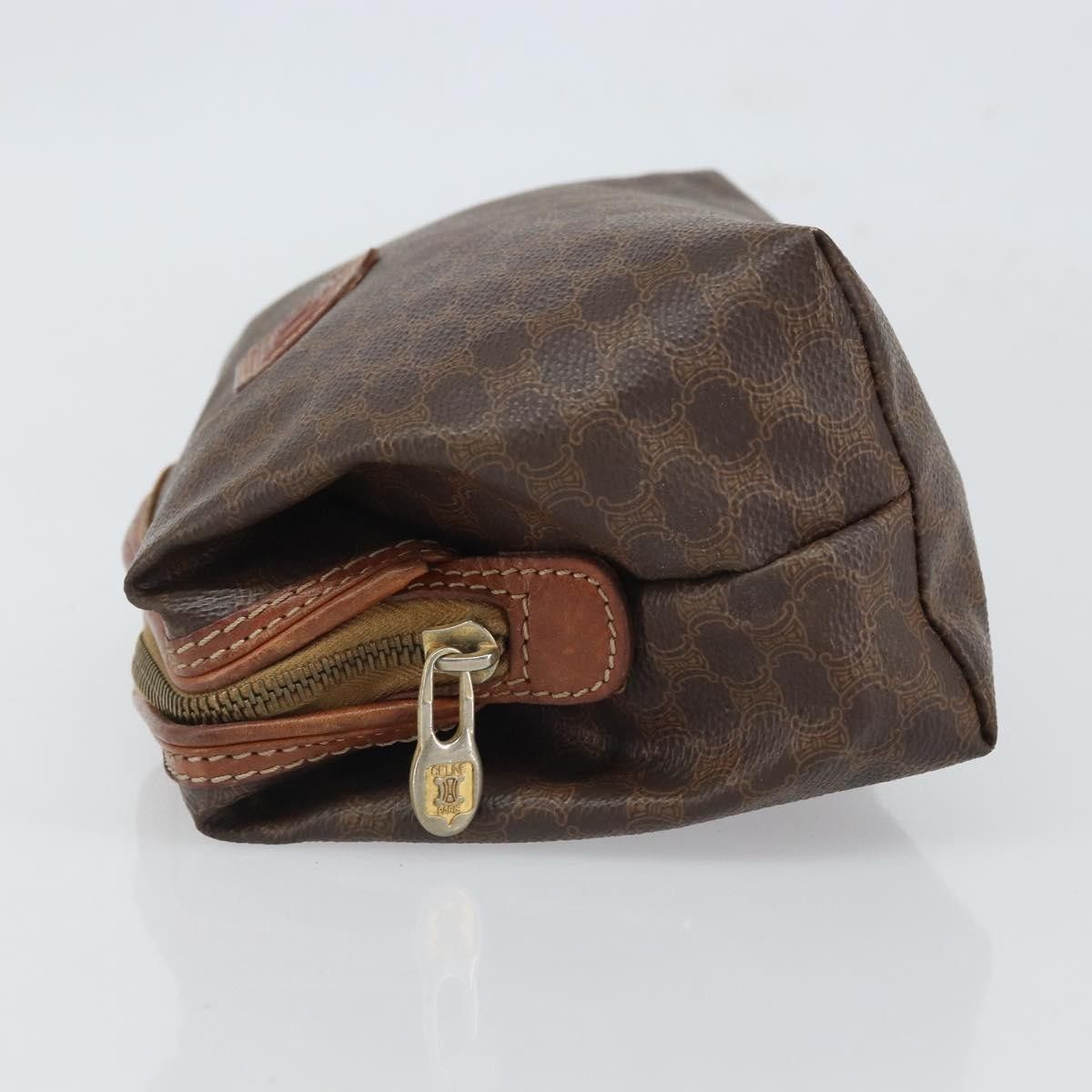 Celine Celine Macadam Pochette Canvas and Leather Size ONE SIZE - 4 Thumbnail