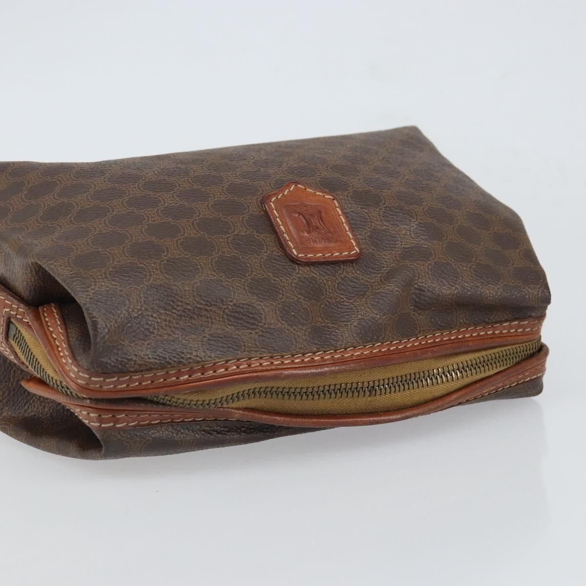 Celine Celine Macadam Pochette Canvas and Leather Size ONE SIZE - 12 Thumbnail