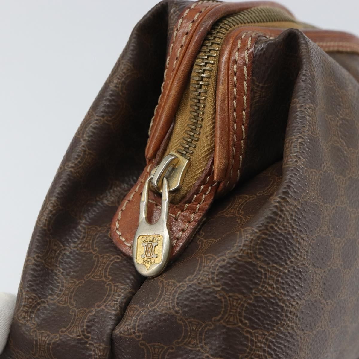 Celine Celine Macadam Pochette Canvas and Leather Size ONE SIZE - 11 Thumbnail
