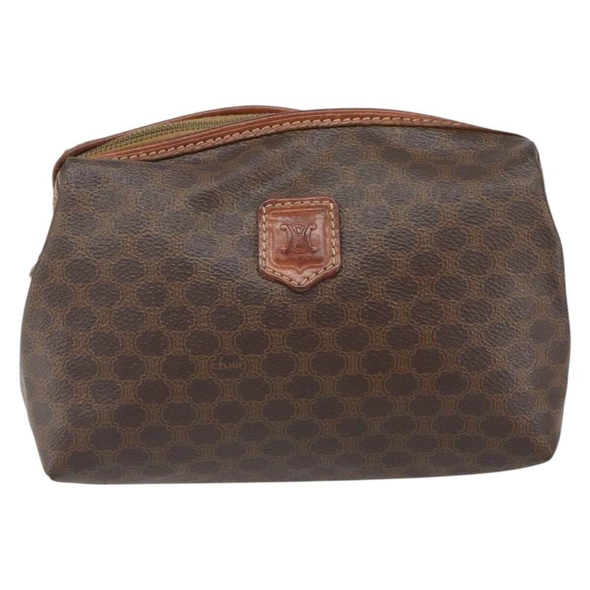 Celine Celine Macadam Pochette Canvas and Leather Size ONE SIZE - 16 Thumbnail