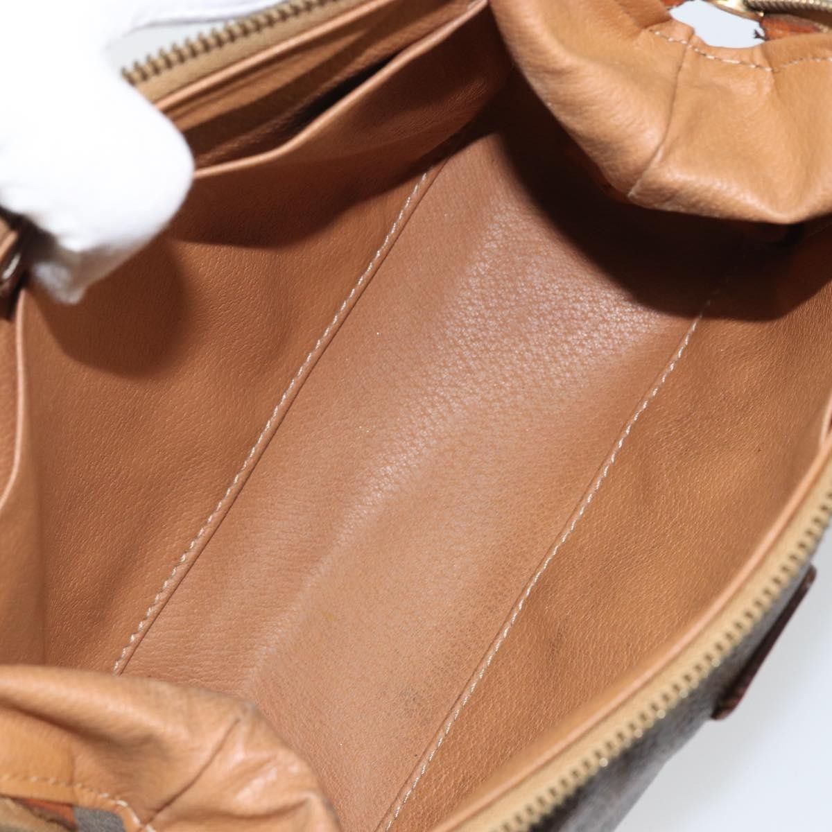 Celine Celine Macadam Pochette Canvas and Leather Size ONE SIZE - 5 Thumbnail