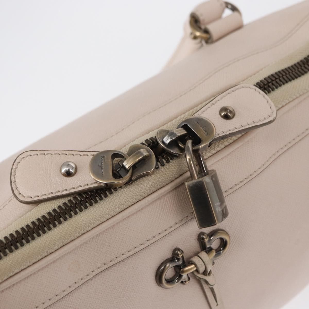 Salvatore Ferragamo Salvatore Ferragamo Gancini Leather Size ONE SIZE - 14 Thumbnail