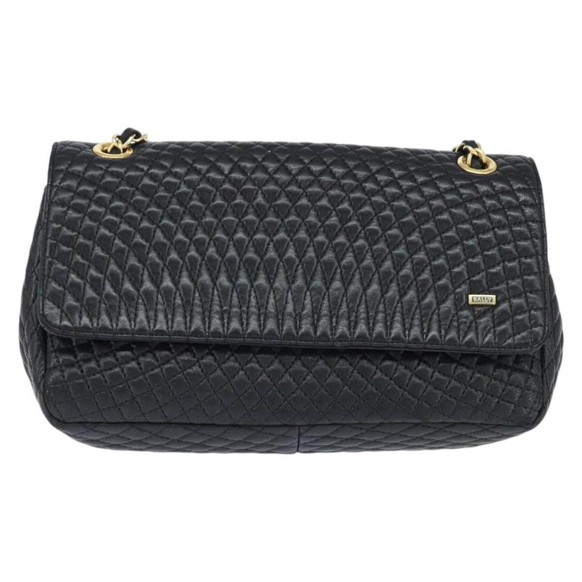 Bally Bally Vintage Chain Quilted Leather Size ONE SIZE - 18 Thumbnail