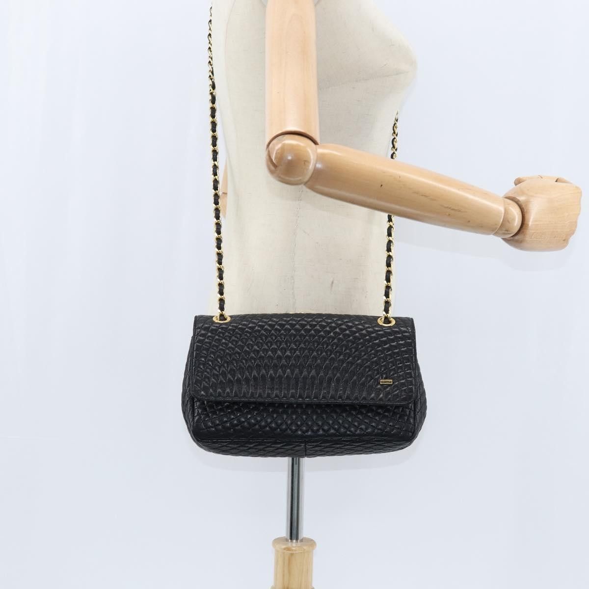 Bally Bally Vintage Chain Quilted Leather Size ONE SIZE - 12 Thumbnail