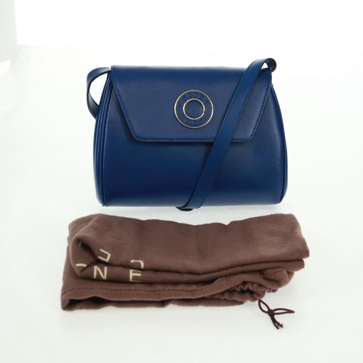 Celine Celine Vintage Circle Logo Crossbody Bag Leather Size ONE SIZE - 13 Thumbnail