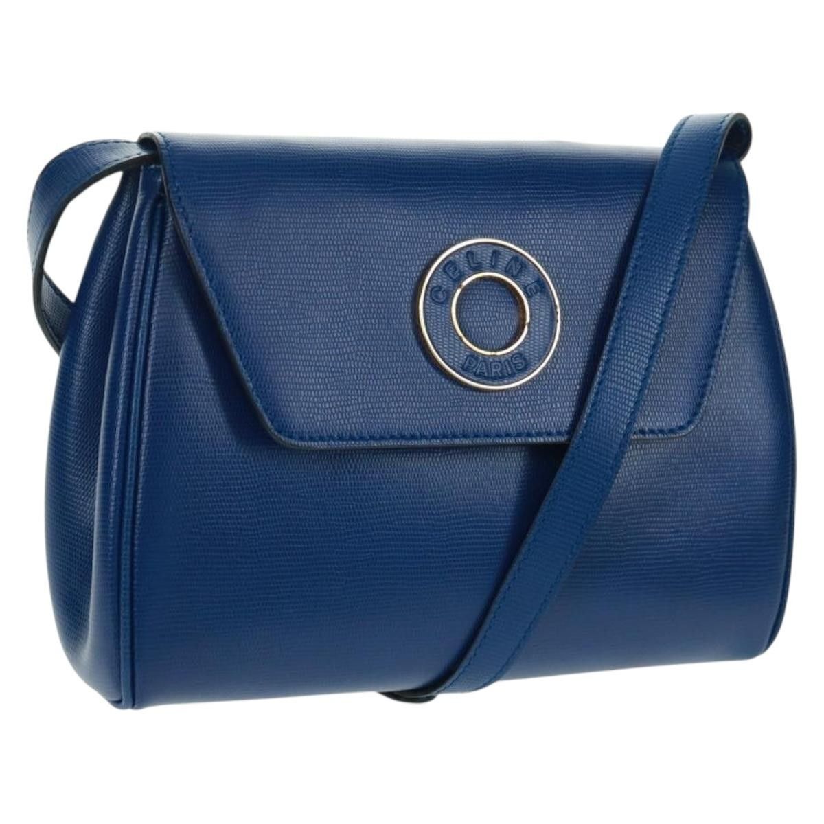 Celine Celine Vintage Circle Logo Crossbody Bag Leather Size ONE SIZE - 16 Thumbnail