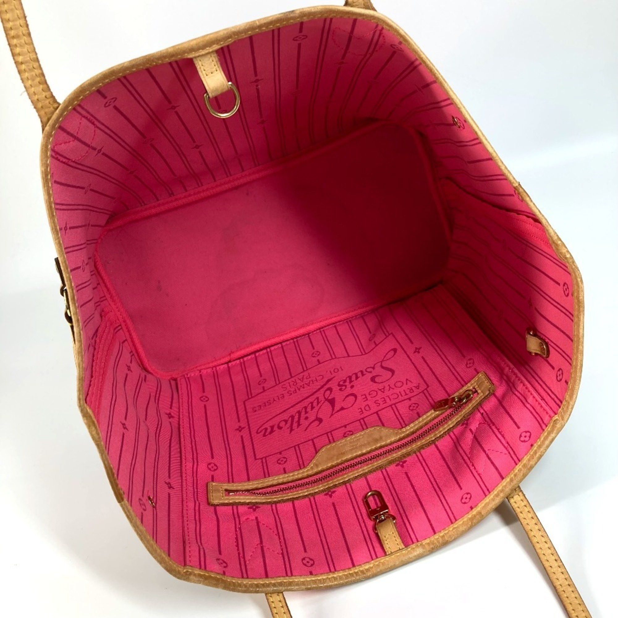 Louis Vuitton Louis Vuitton Neverfull Tote Limited Edition Monogram Roses Size ONE SIZE - 8 Thumbnail