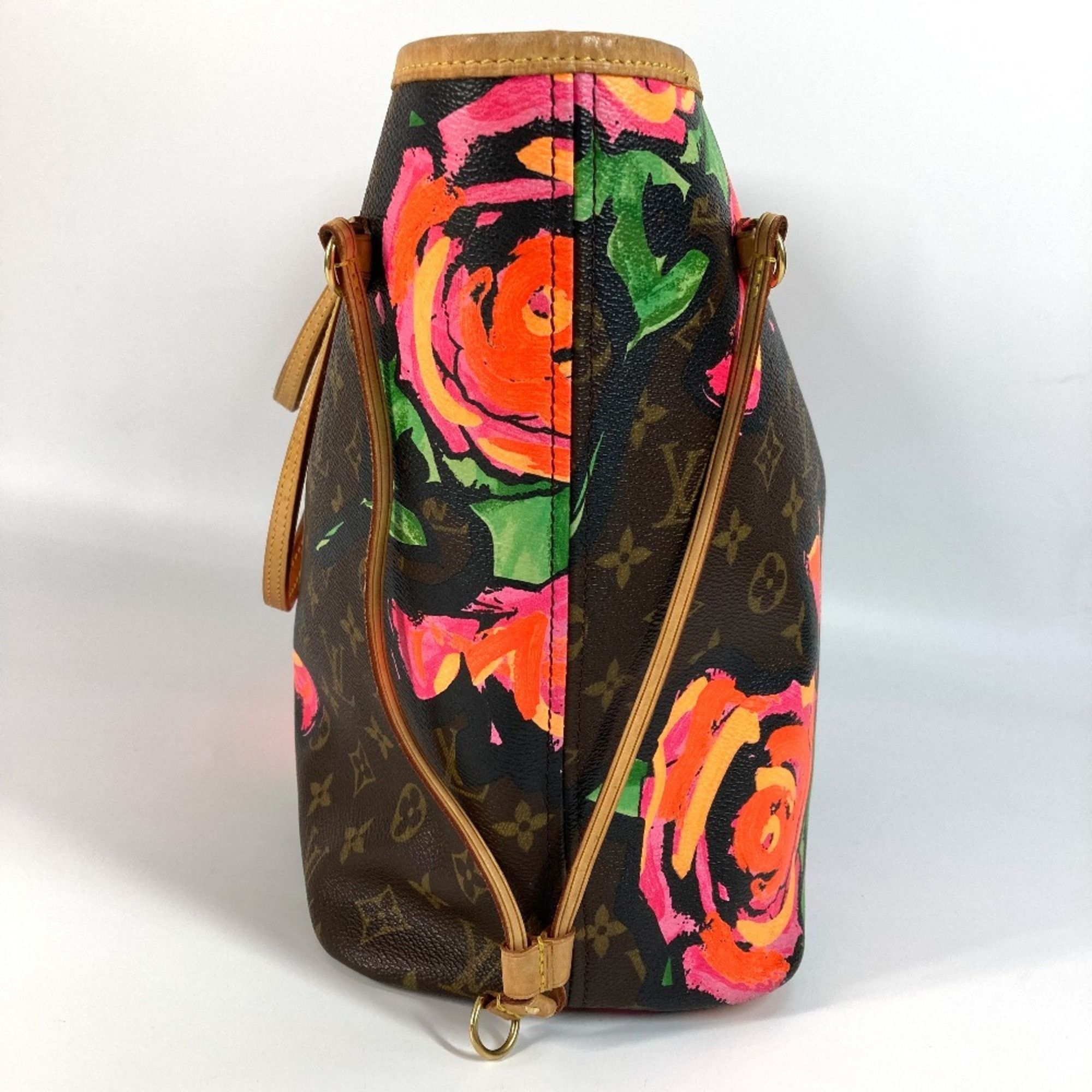 Louis Vuitton Louis Vuitton Neverfull Tote Limited Edition Monogram Roses Size ONE SIZE - 4 Thumbnail