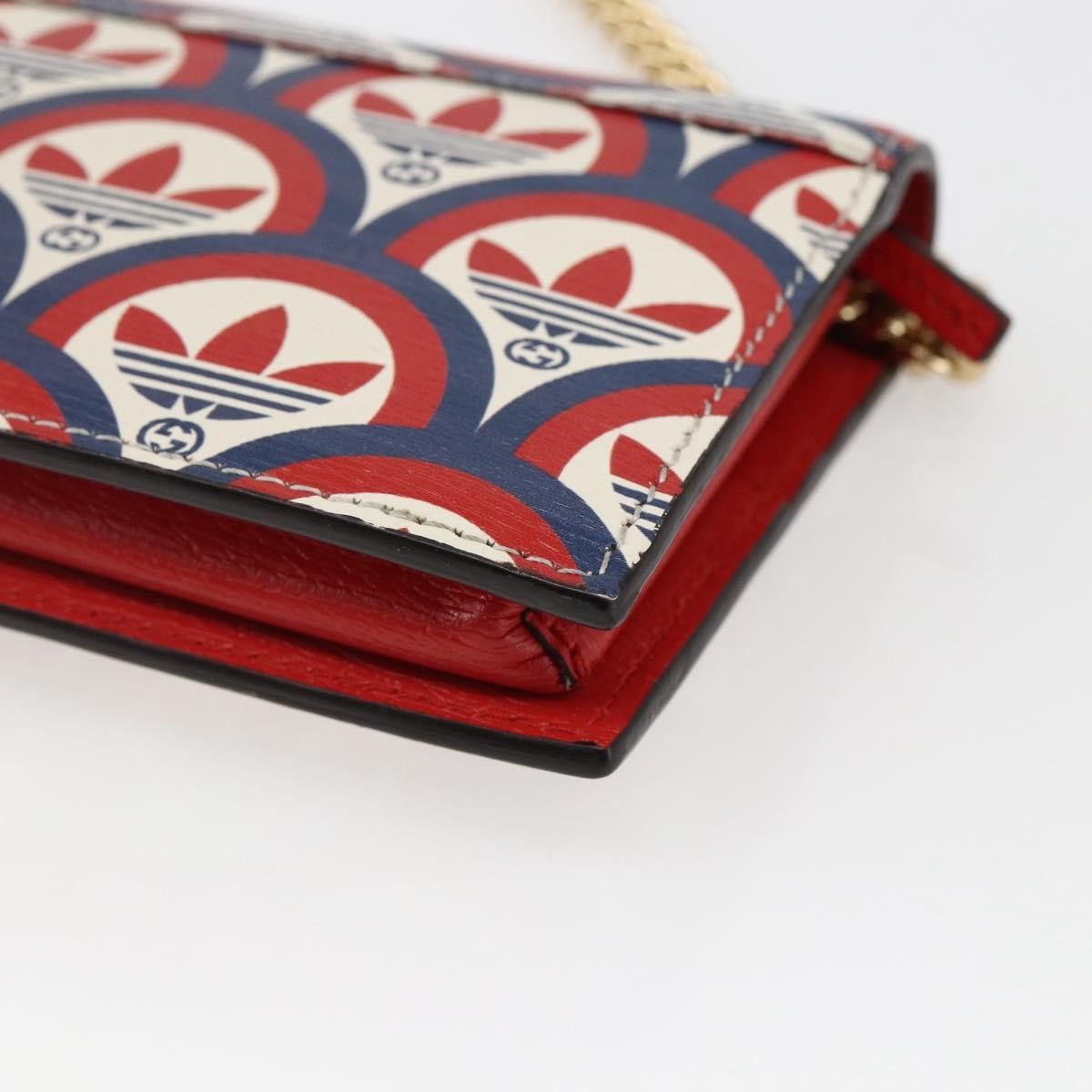 Gucci Gucci x adidas Wallet on Chain Leather Size ONE SIZE - 10 Thumbnail