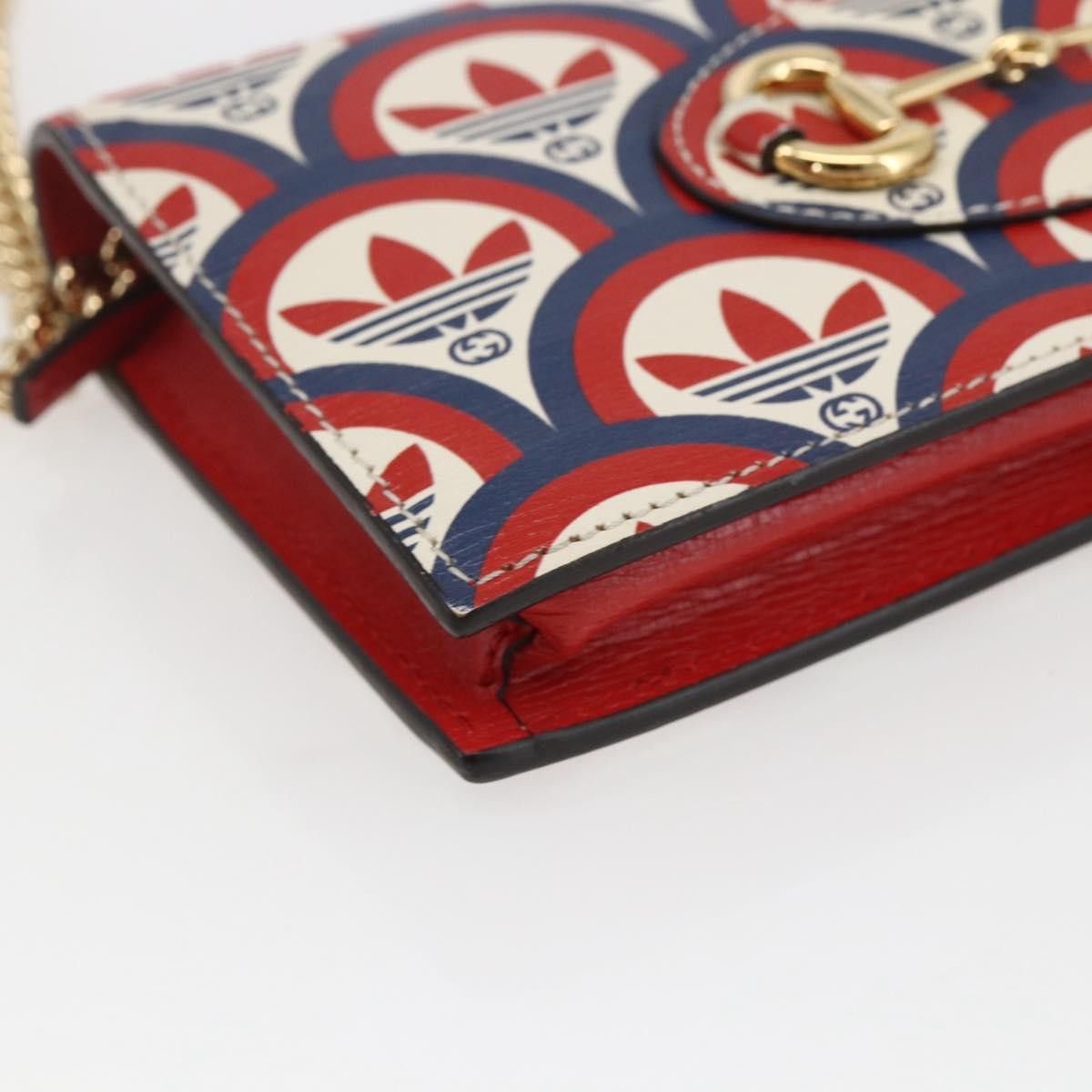 Gucci Gucci x adidas Wallet on Chain Leather Size ONE SIZE - 9 Thumbnail