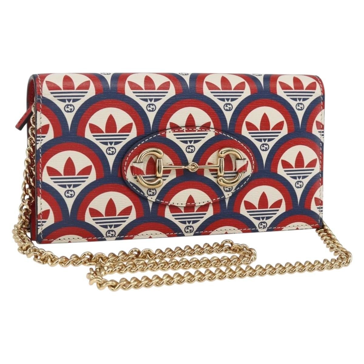Gucci Gucci x adidas Wallet on Chain Leather Size ONE SIZE - 17 Thumbnail