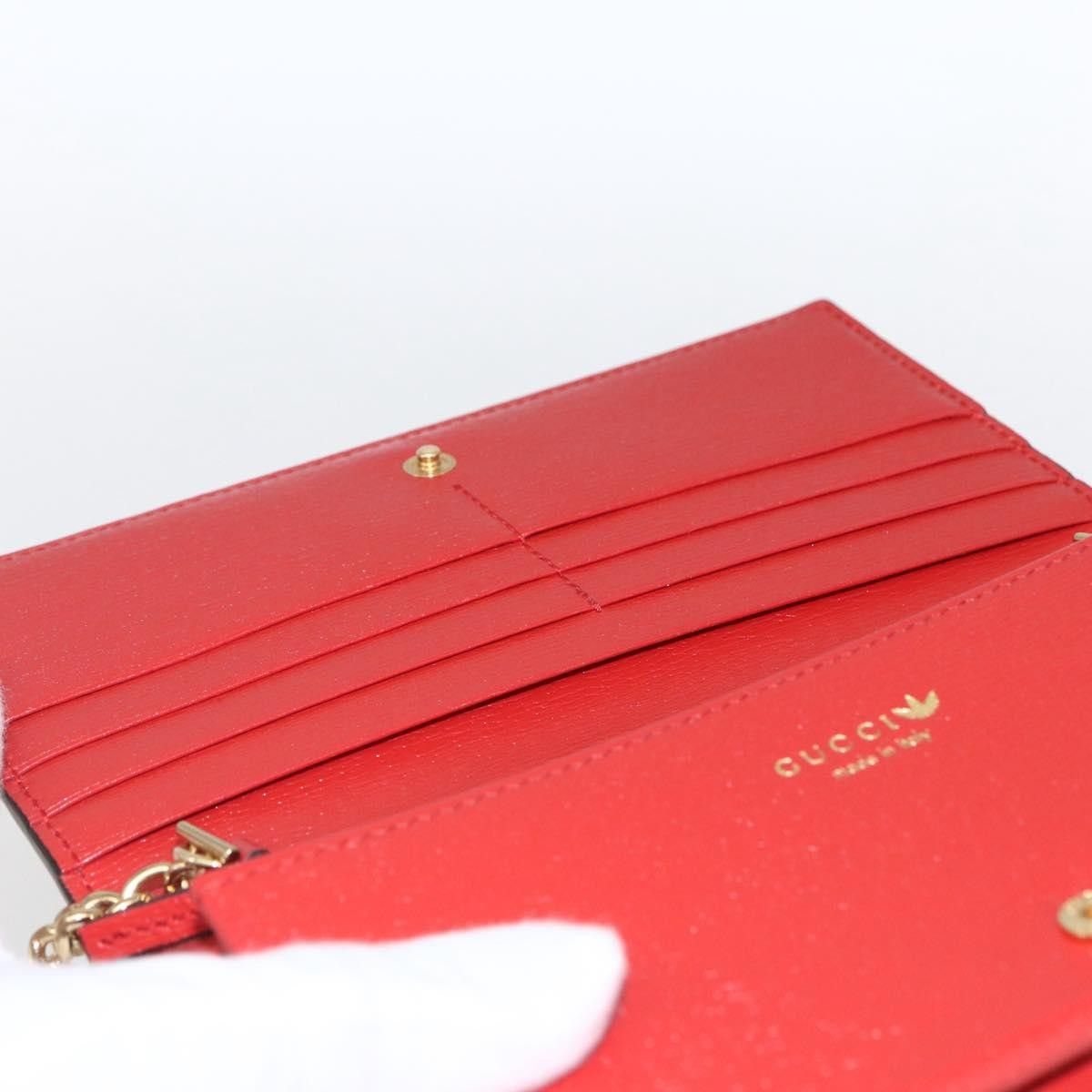 Gucci Gucci x adidas Wallet on Chain Leather Size ONE SIZE - 6 Thumbnail