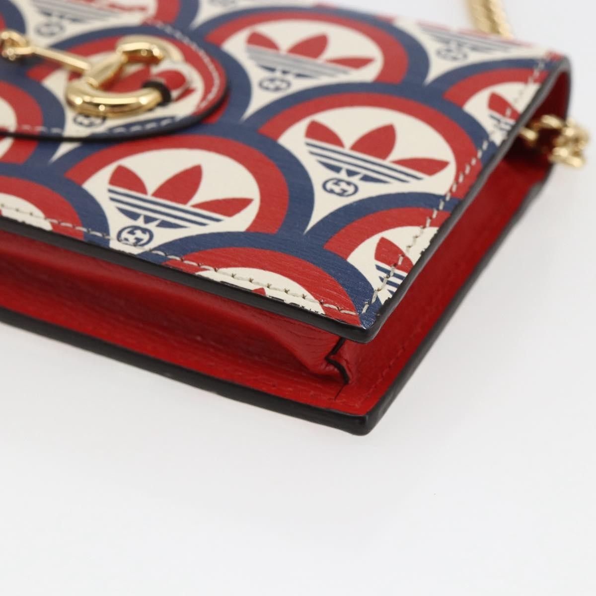 Gucci Gucci x adidas Wallet on Chain Leather Size ONE SIZE - 12 Thumbnail