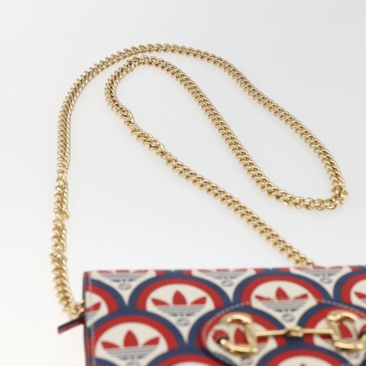 Gucci Gucci x adidas Wallet on Chain Leather Size ONE SIZE - 18 Thumbnail