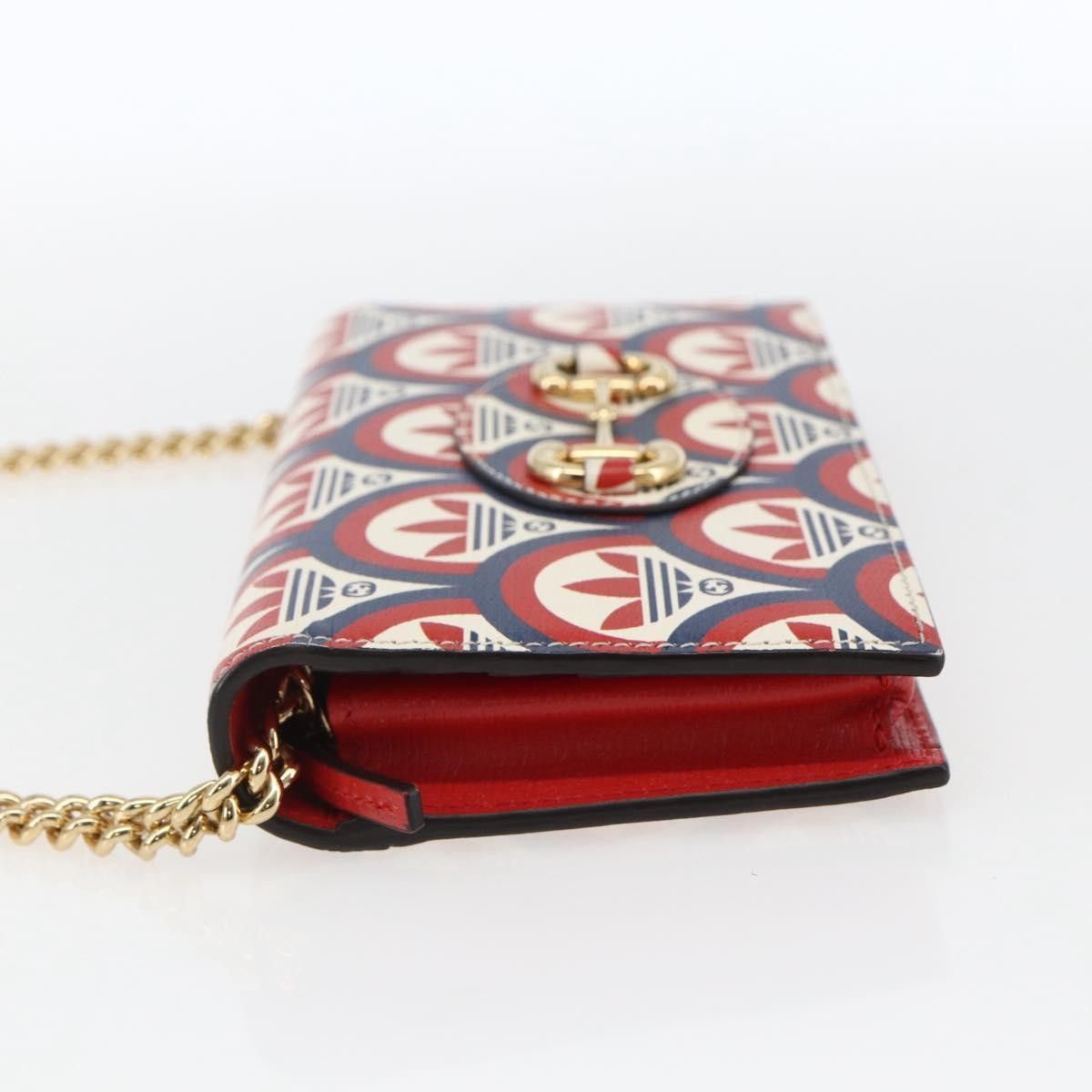 Gucci Gucci x adidas Wallet on Chain Leather Size ONE SIZE - 3 Thumbnail