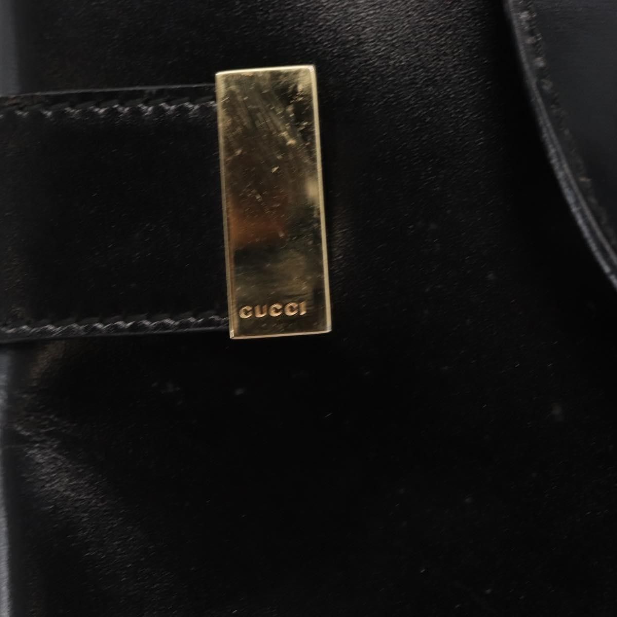 Gucci Gucci Vintage Handbag Leather Size ONE SIZE - 16 Thumbnail