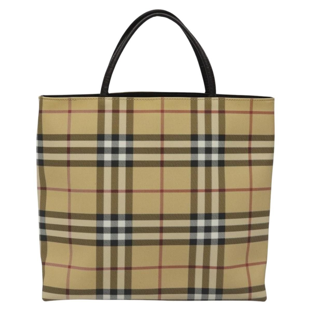 Burberry Burberry Nova Check Handbag Nova Check Canvas Size ONE SIZE - 2 Thumbnail