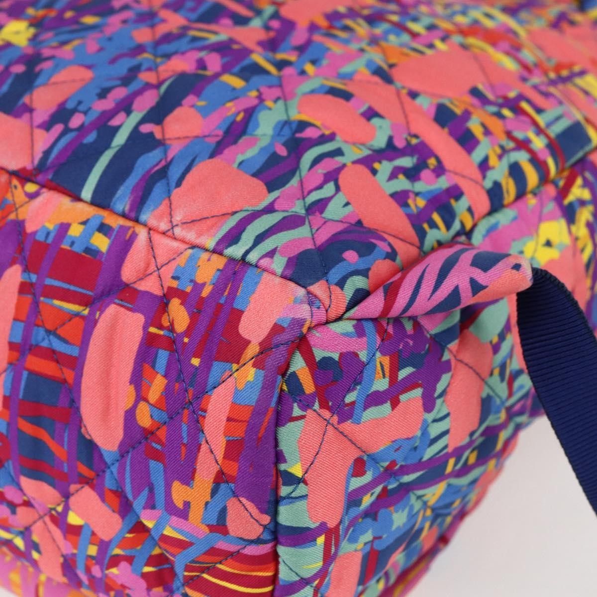 Chanel Chanel CC Pocket Backpack Quilted Printed Foulard Size ONE SIZE - 12 Thumbnail