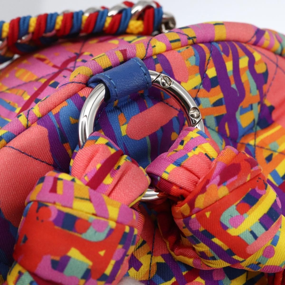 Chanel Chanel CC Pocket Backpack Quilted Printed Foulard Size ONE SIZE - 17 Thumbnail