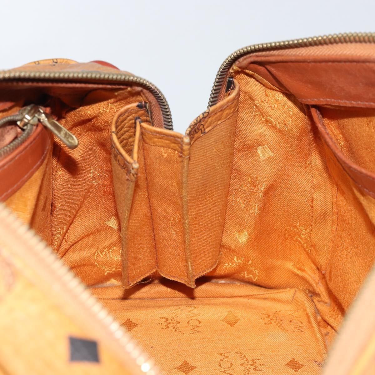 MCM MCM Visetos Handbag Canvas and Leather Size ONE SIZE - 19 Thumbnail