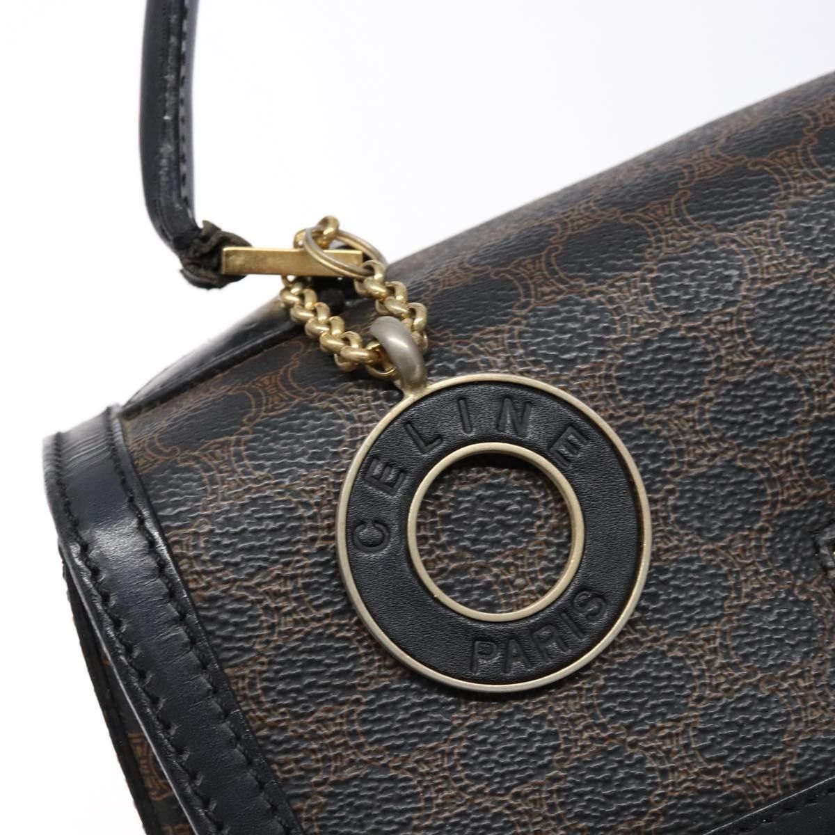 Celine Celine Vintage Convertible Top Handle Macadam Coated Canvas Size ONE SIZE - 21 Thumbnail