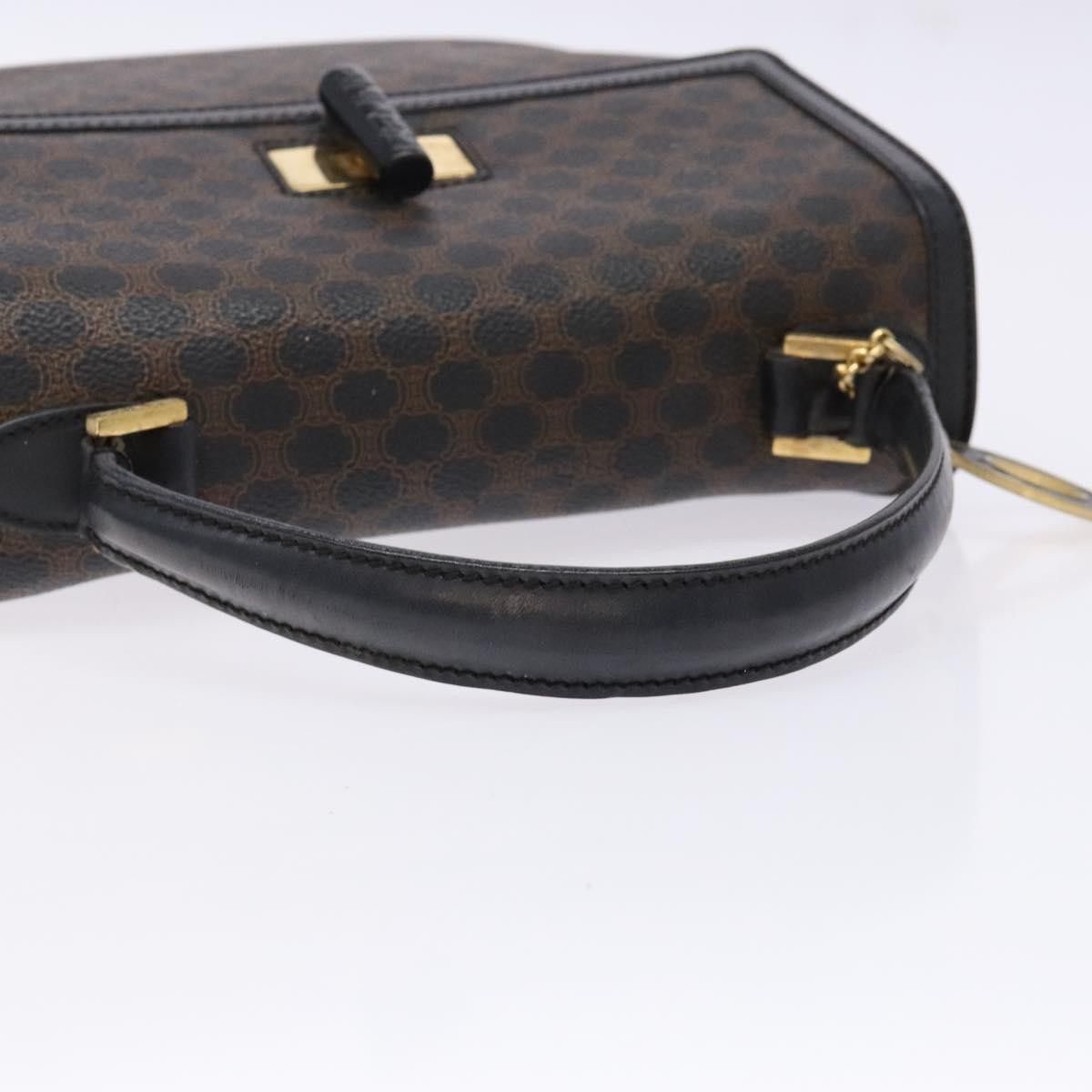 Celine Celine Vintage Convertible Top Handle Macadam Coated Canvas Size ONE SIZE - 8 Thumbnail