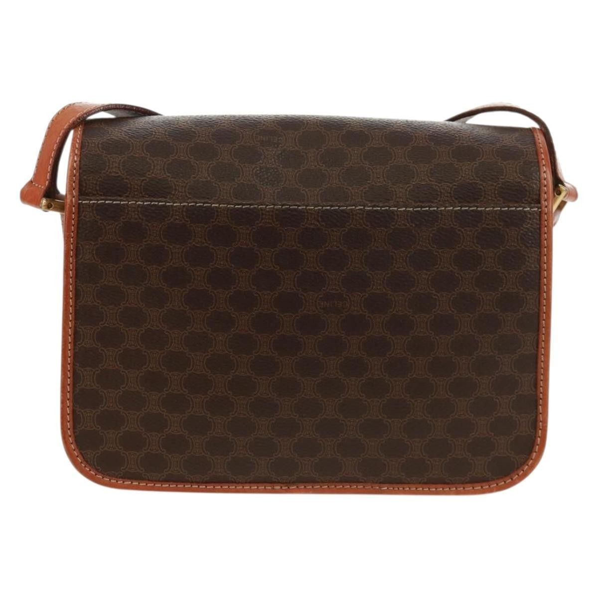 Celine Celine Vintage Macadam Circle Logo Shoulder Bag Canvas and Leather Size ONE SIZE - 2 Thumbnail