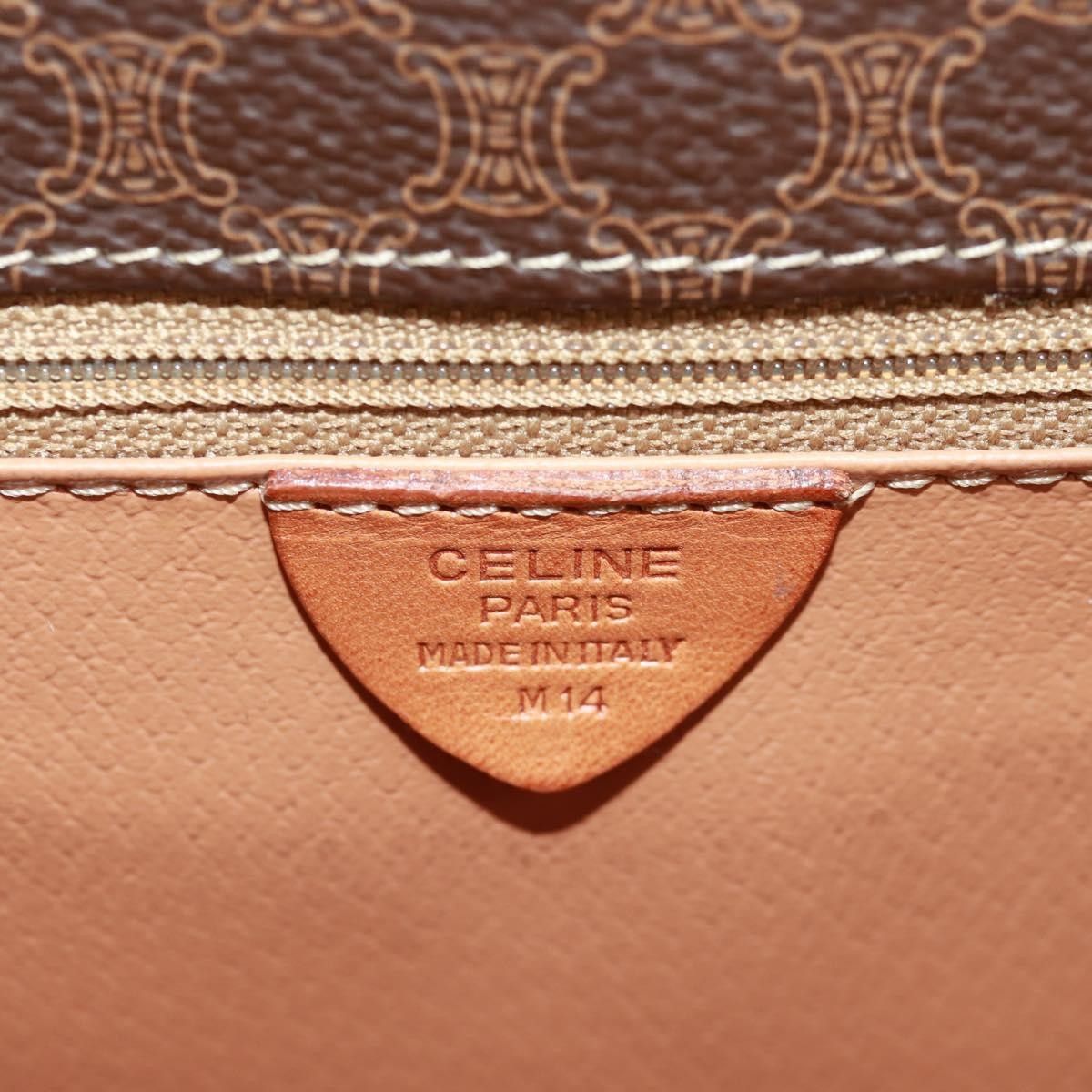 Celine Celine Vintage Macadam Circle Logo Shoulder Bag Canvas and Leather Size ONE SIZE - 6 Thumbnail