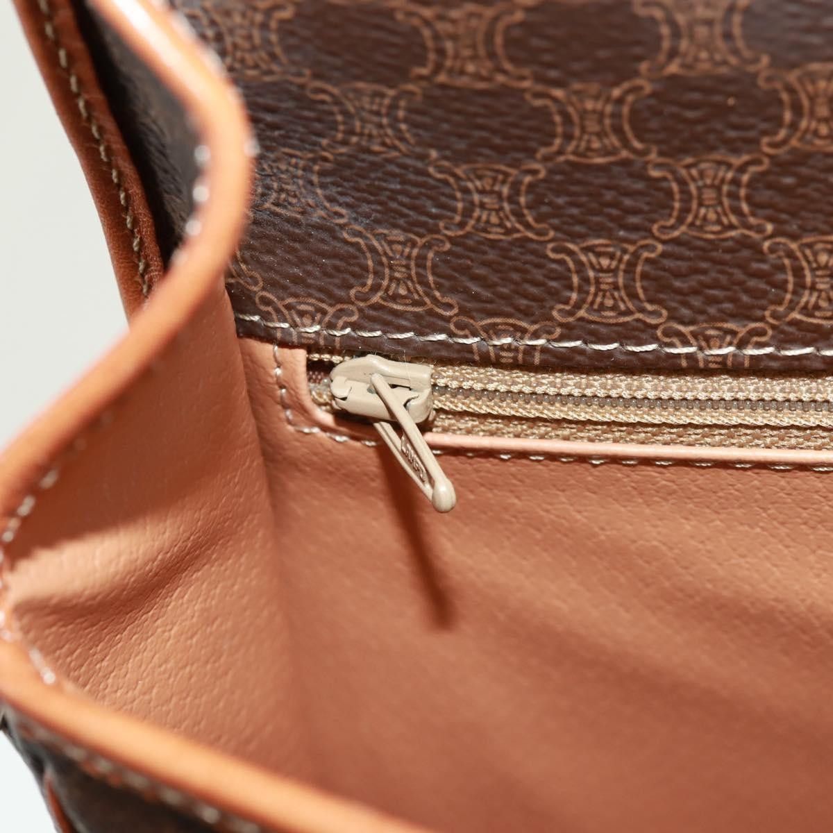 Celine Celine Vintage Macadam Circle Logo Shoulder Bag Canvas and Leather Size ONE SIZE - 24 Thumbnail