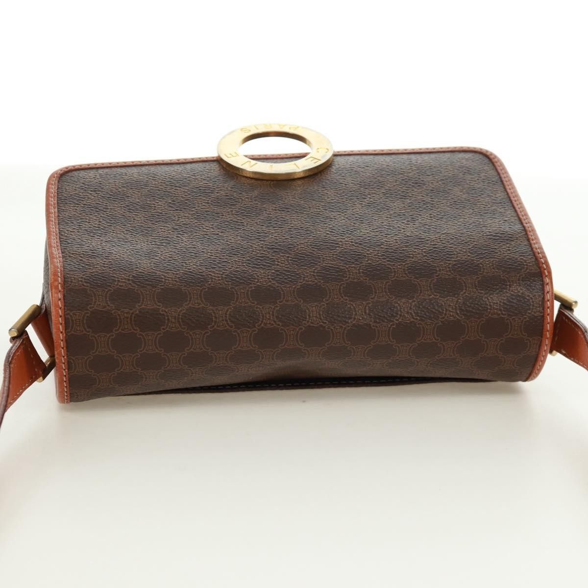 Celine Celine Vintage Macadam Circle Logo Shoulder Bag Canvas and Leather Size ONE SIZE - 16 Thumbnail