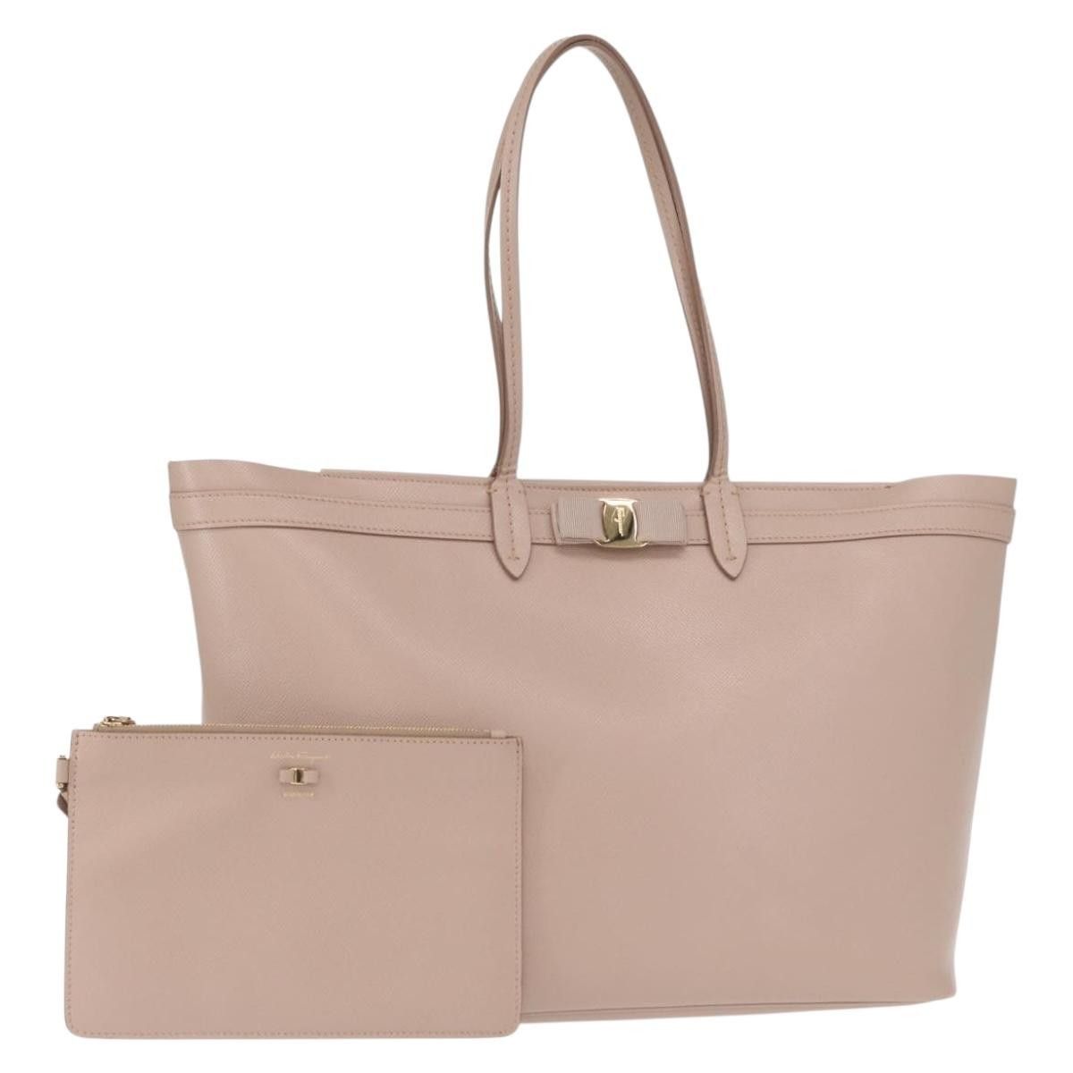 Salvatore Ferragamo Salvatore Ferragamo Vala tote Leather Size ONE SIZE - 13 Thumbnail