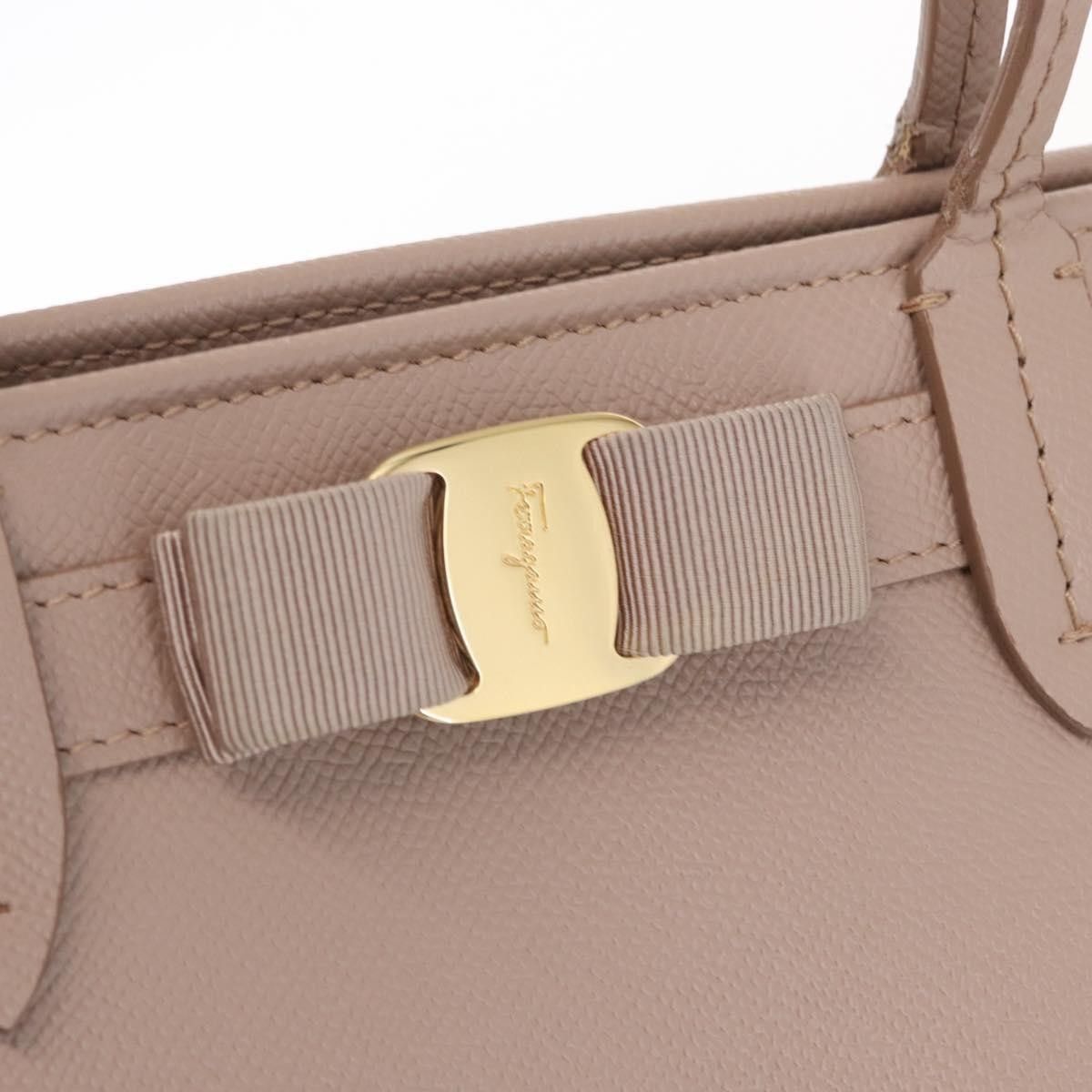 Salvatore Ferragamo Salvatore Ferragamo Vala tote Leather Size ONE SIZE - 12 Thumbnail