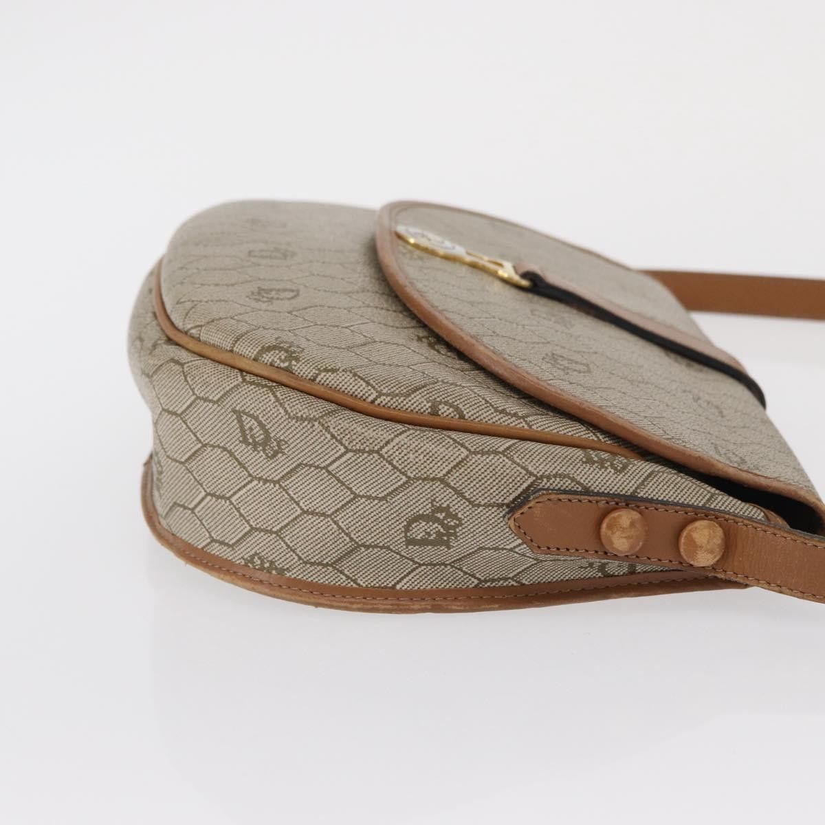 Dior Christian Dior Vintage Honeycomb Canvas and Leather Size ONE SIZE - 3 Thumbnail