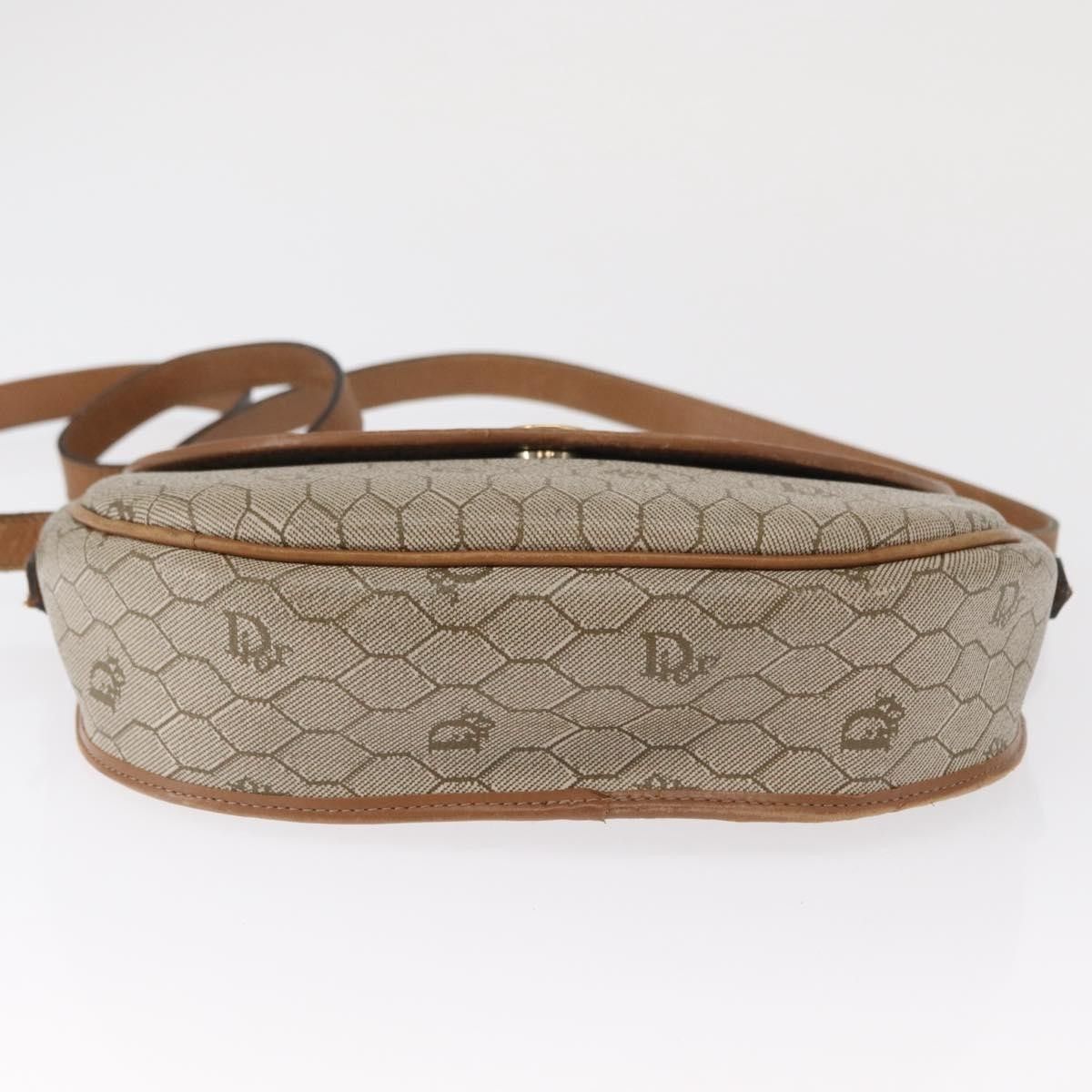 Dior Christian Dior Vintage Honeycomb Canvas and Leather Size ONE SIZE - 16 Thumbnail