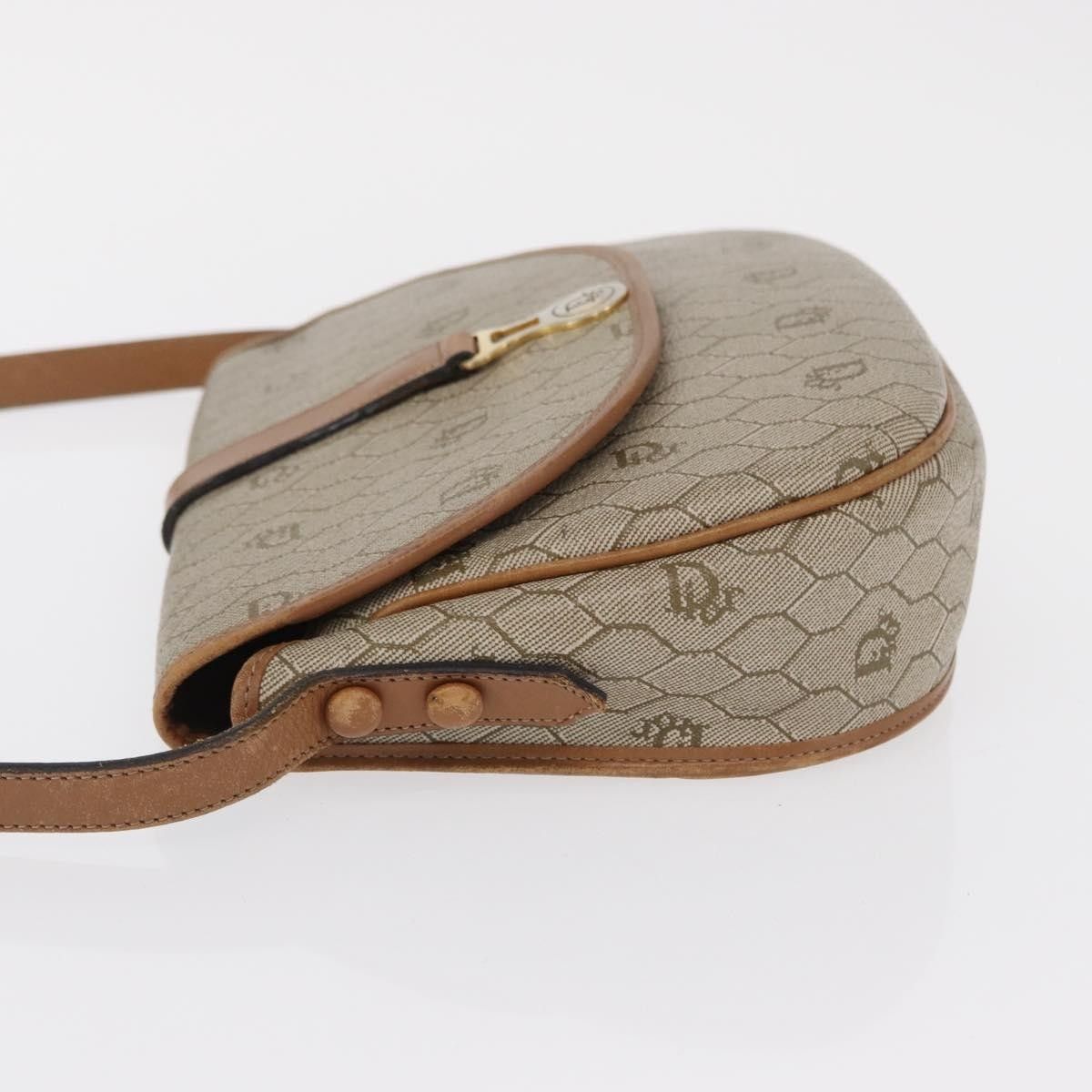 Dior Christian Dior Vintage Honeycomb Canvas and Leather Size ONE SIZE - 4 Thumbnail