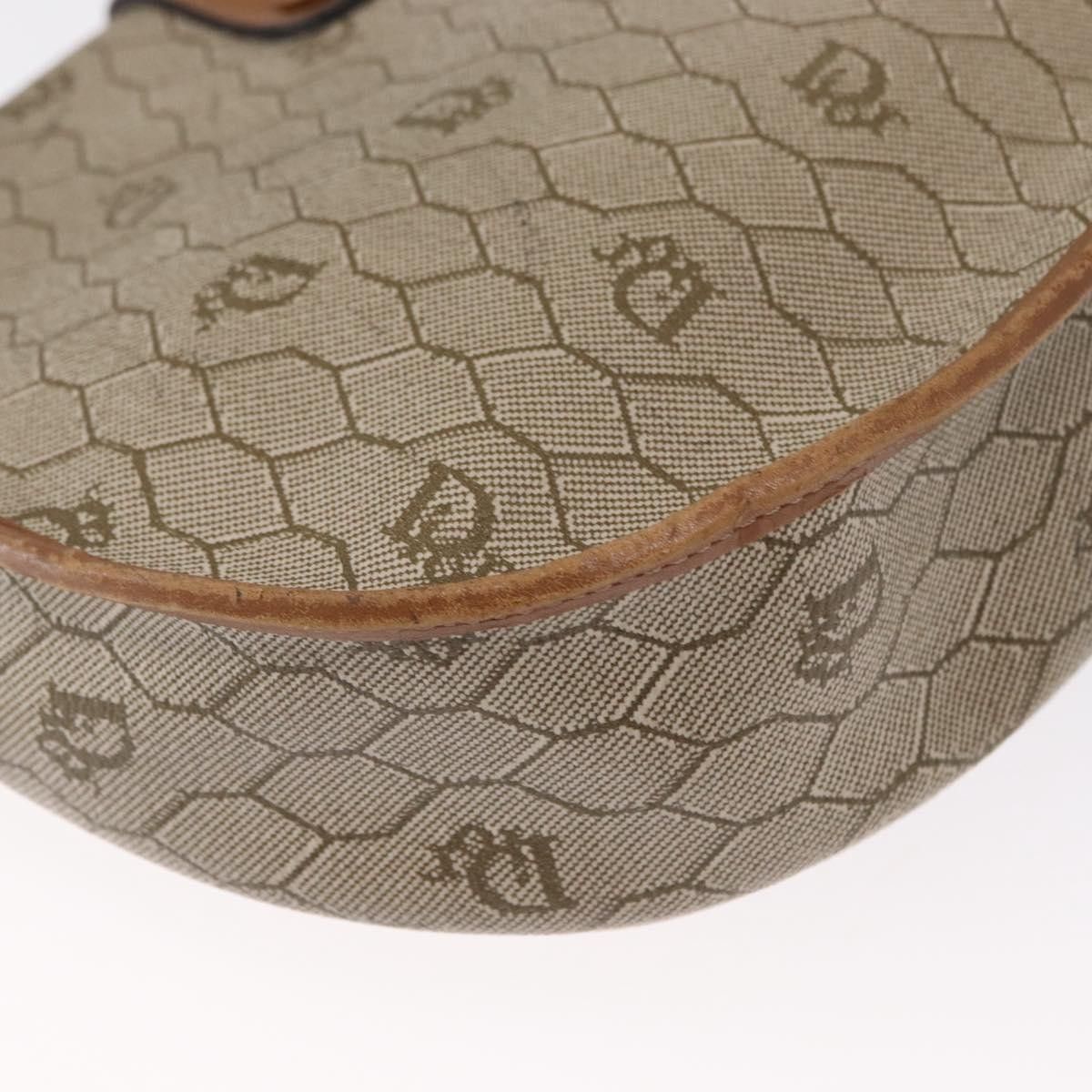Dior Christian Dior Vintage Honeycomb Canvas and Leather Size ONE SIZE - 10 Thumbnail
