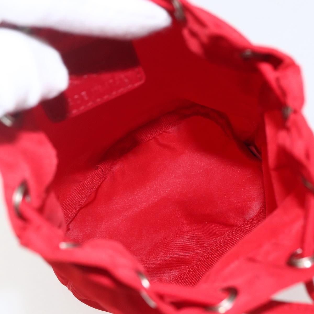 Prada Prada Drawstring Wristlet Bucket Bag Tessuto Size ONE SIZE - 5 Thumbnail