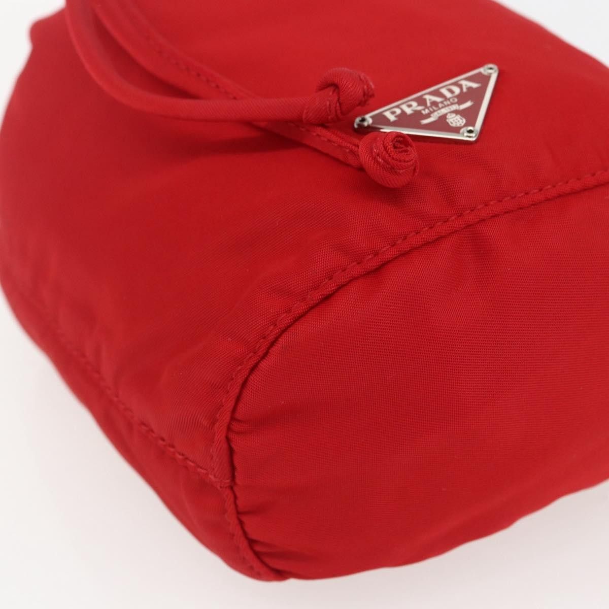 Prada Prada Drawstring Wristlet Bucket Bag Tessuto Size ONE SIZE - 10 Thumbnail