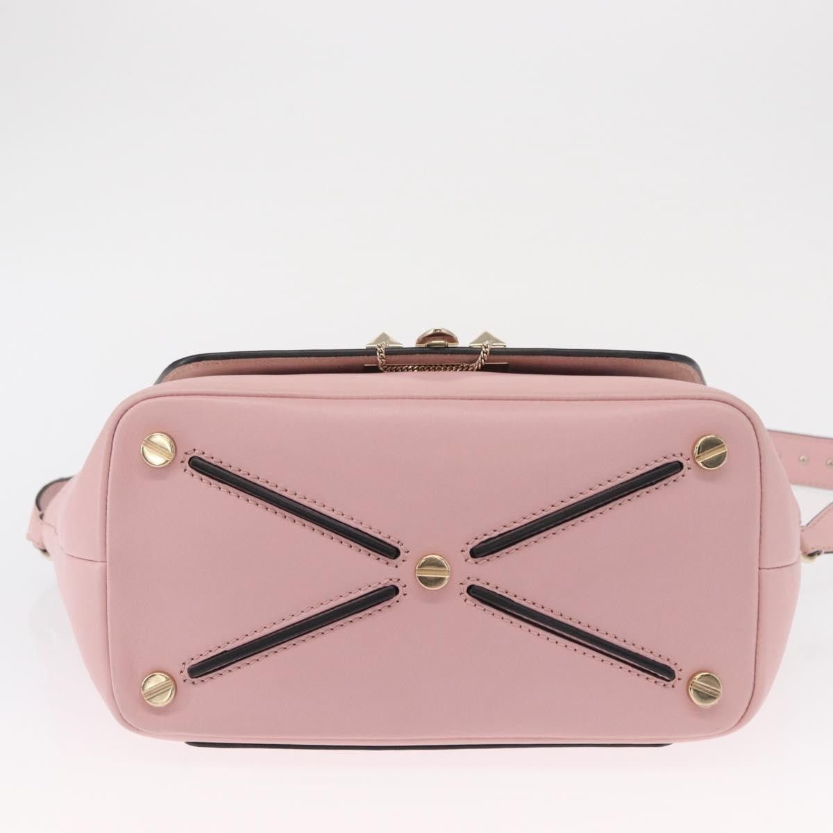Valentino Valentino Garavani Demilune Flap Satchel Leather Size ONE SIZE - 17 Thumbnail