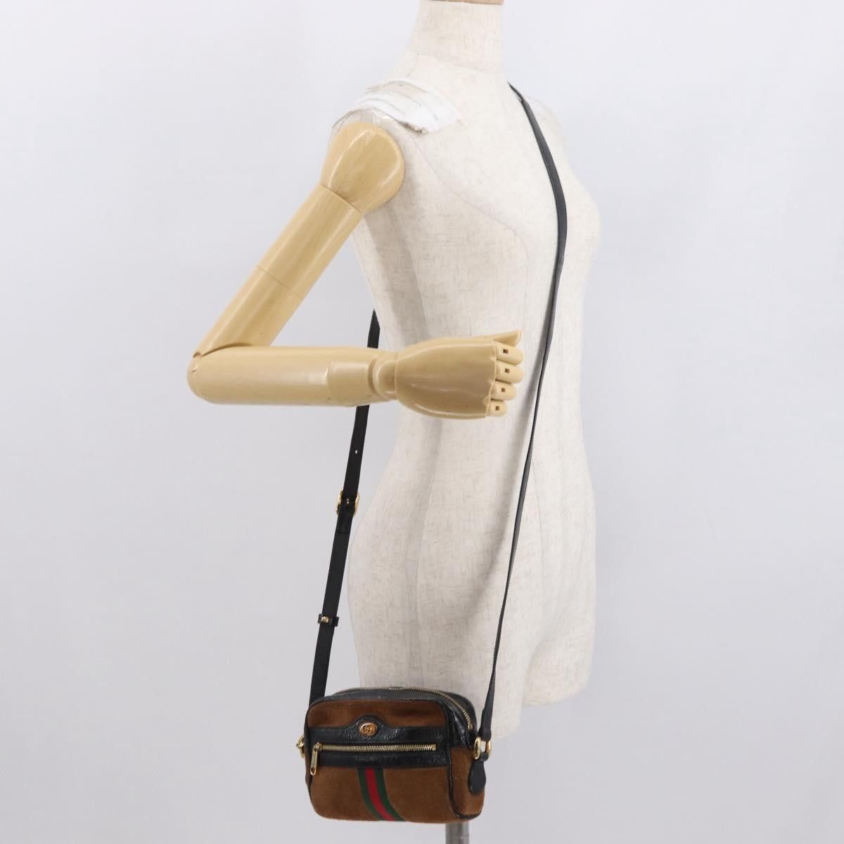 Gucci Gucci Ophidia Shoulder Bag Suede Size ONE SIZE - 14 Thumbnail