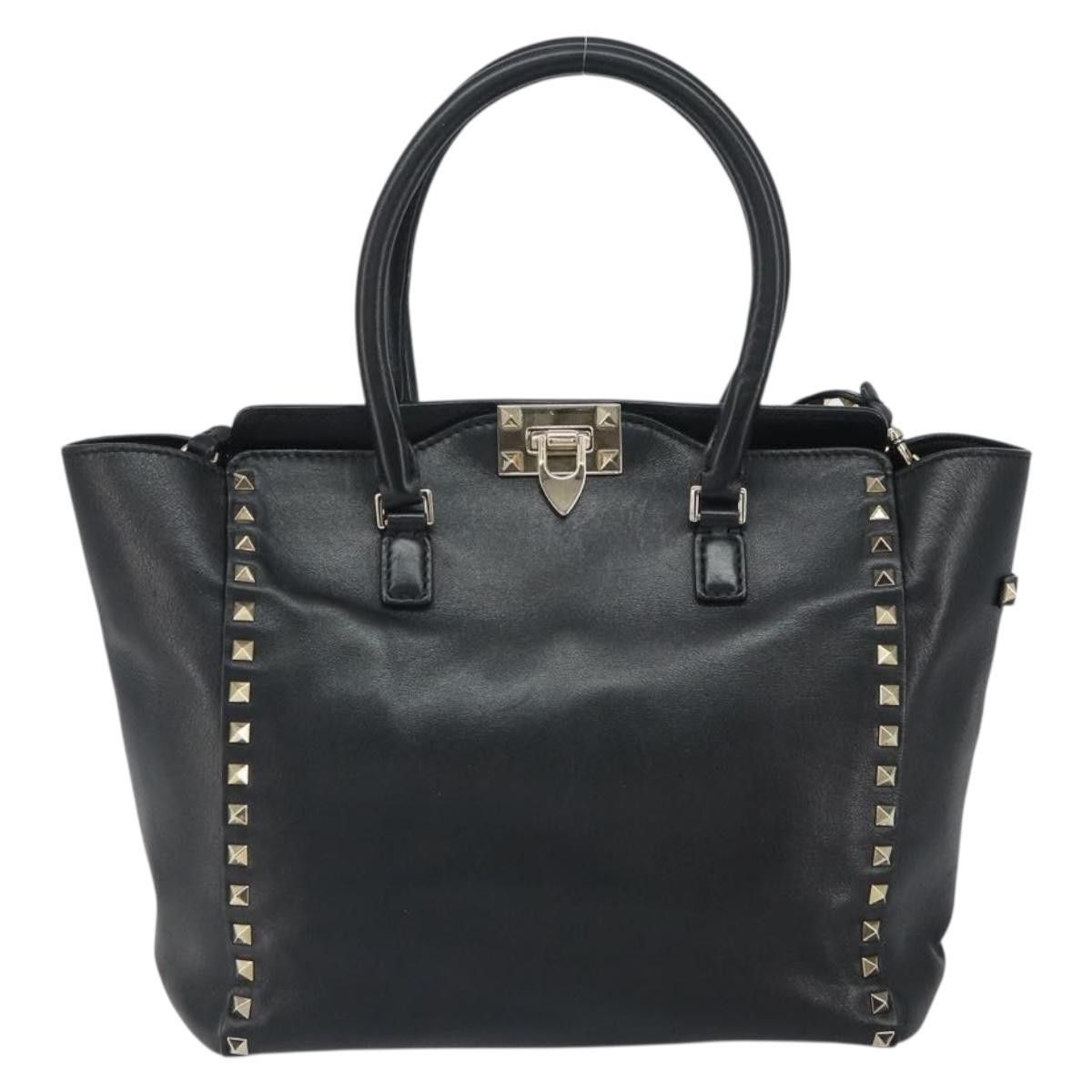 Valentino Valentino Garavani Rockstud Tote Soft Leather Size ONE SIZE - 24 Thumbnail
