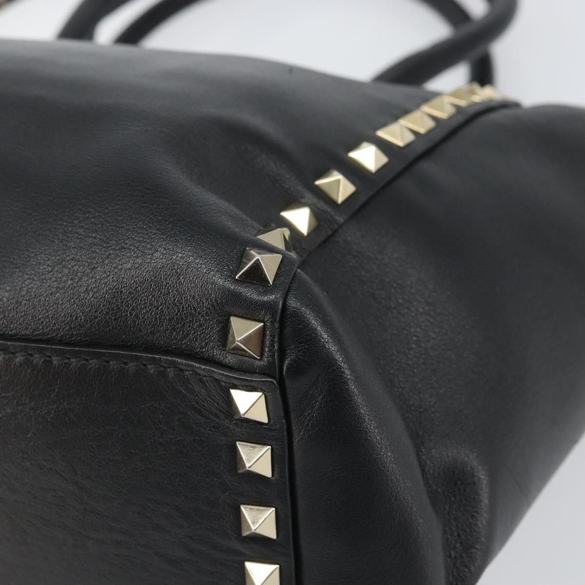 Valentino Valentino Garavani Rockstud Tote Soft Leather Size ONE SIZE - 11 Thumbnail